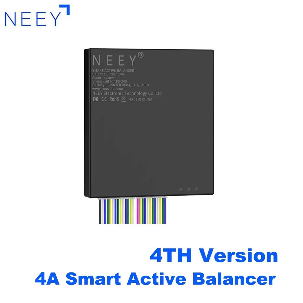 Battery Equalizer Balancer - NEEY 4TH 버전 4A 스마트 액티브
