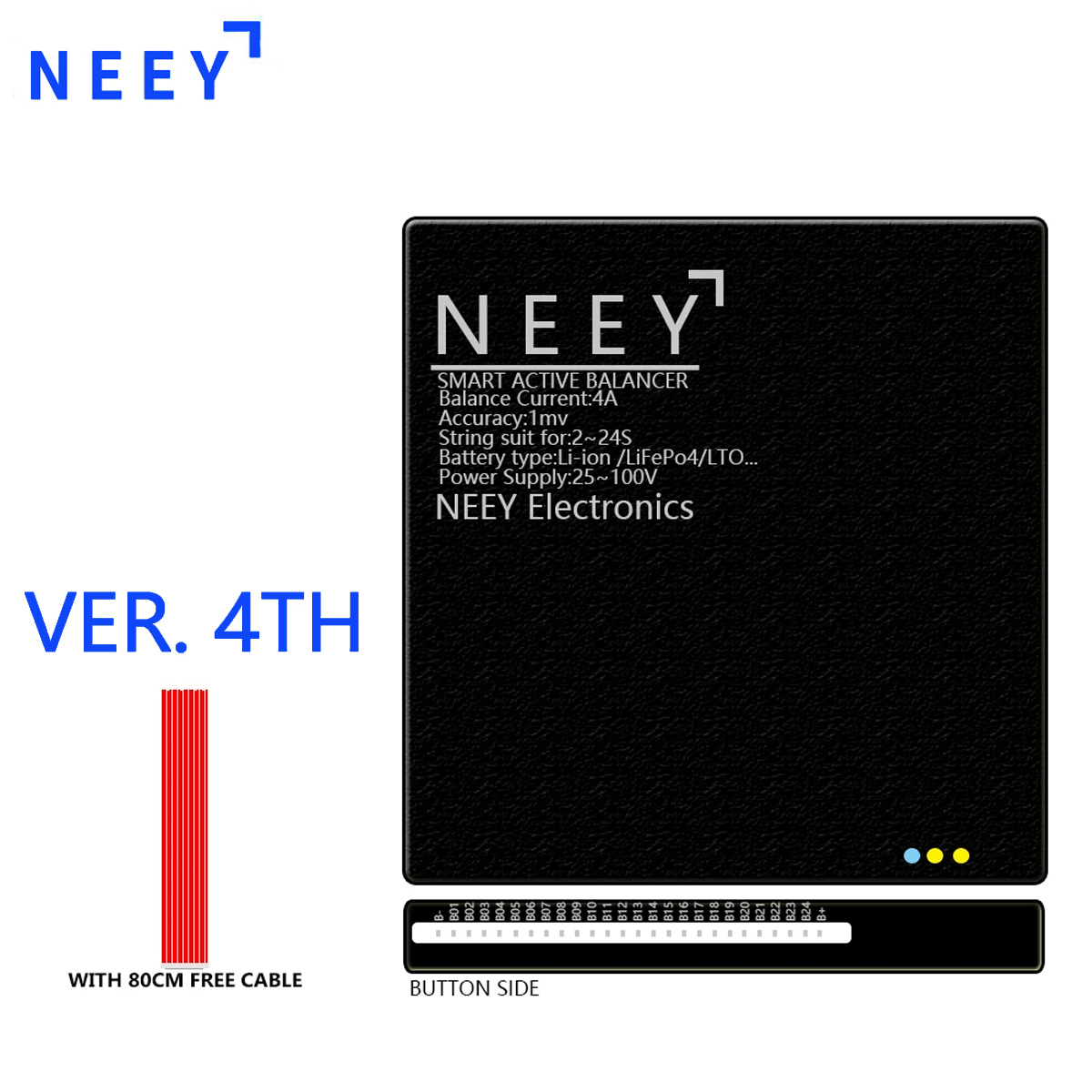 Battery Equalizer Balancer - NEEY 4A 액티브 밸런서 스마트 Lifepo4