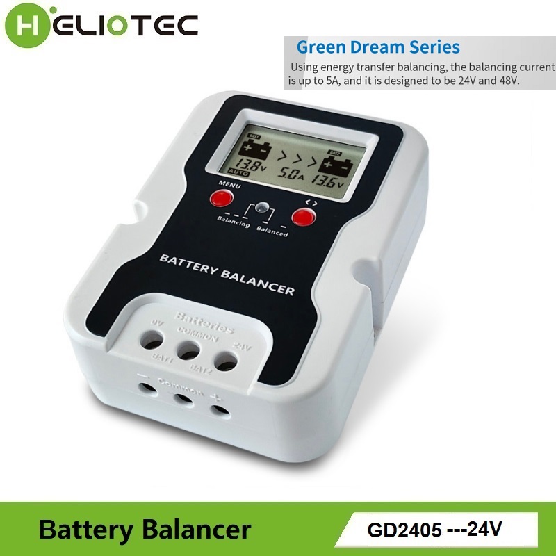 Battery Equalizer Balancer - HELIOTEC 24V LED 디스플레이 배터리 이퀄라이저