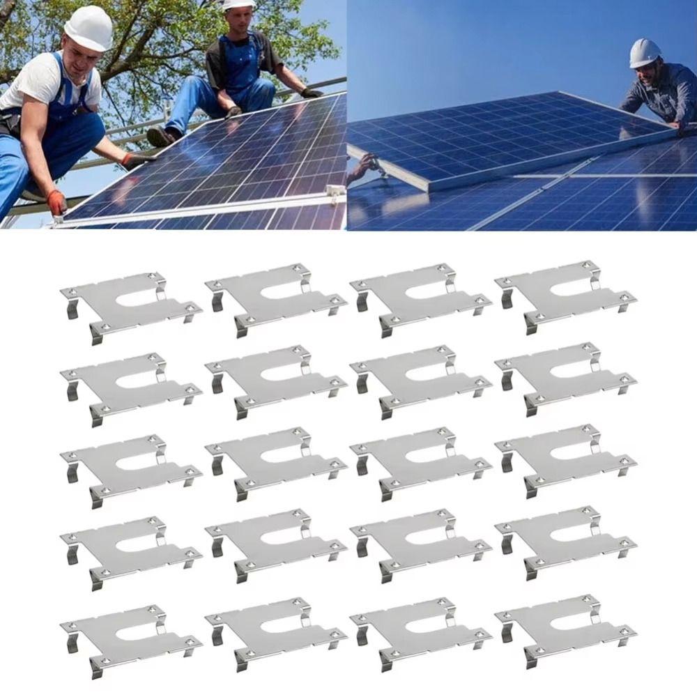 100PCS 304 스테인레스 스틸 태양 전지 패널 접 - Renewable Energy Systems 리뷰 및 가격
