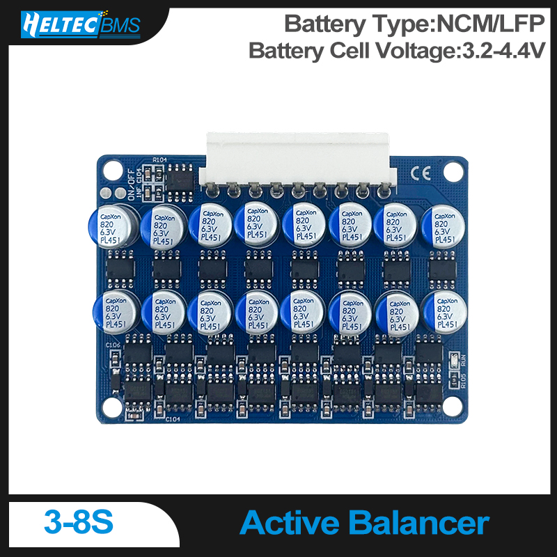 3A 전체 그룹 밸런서 액티브 리튬 리튬이온 리튬인산철 - Battery Equalizer Balancer 리뷰 및 가격